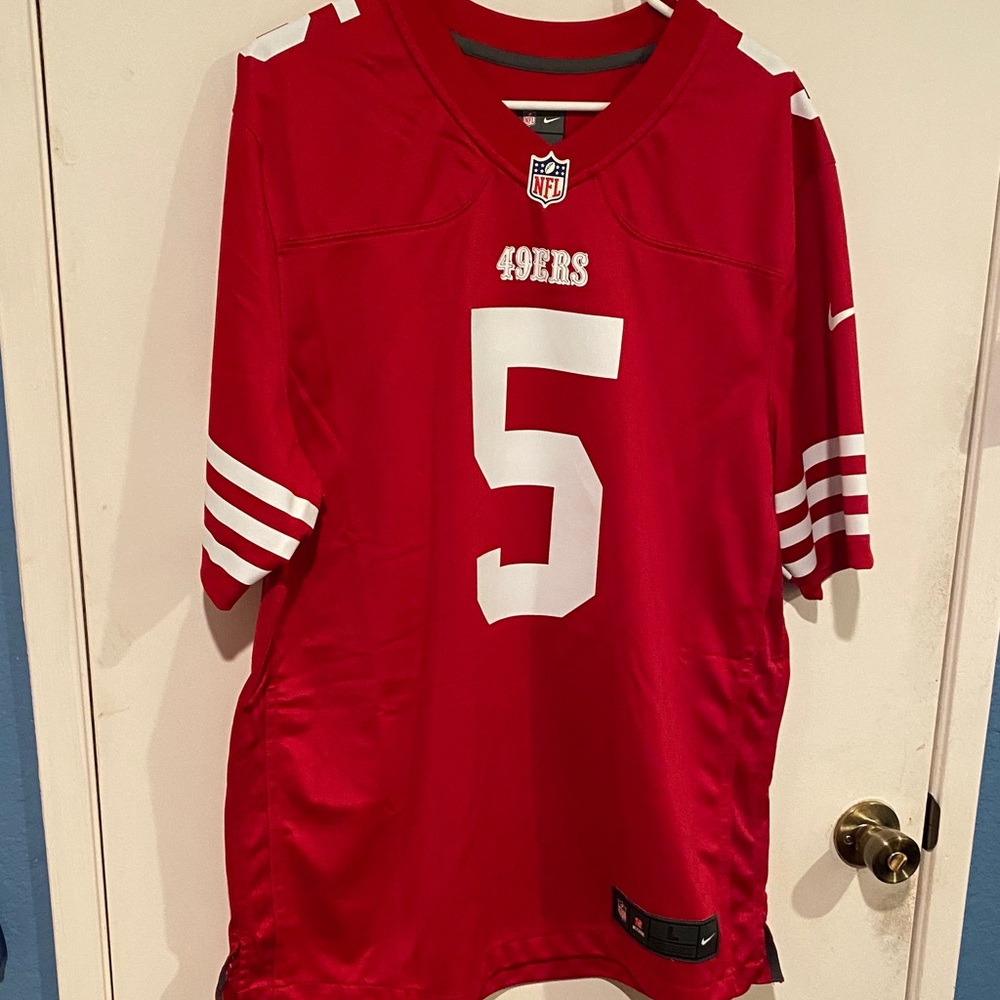 San Francisco 49ers jersey #5 lance size L